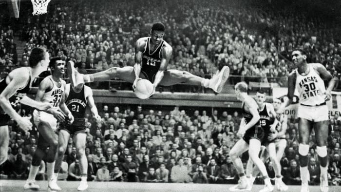 Robertson led the country in scoring in each of his three seasons with the Bearcats.